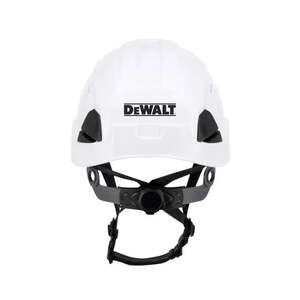 DEWALT Type II Class C Vented Safety Helmet with Side Impact Protection, White